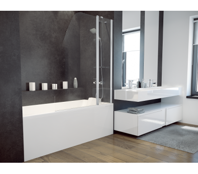 ШТОРКА ДЛЯ ВАННИ BESCO AVIS 120Х145 см.