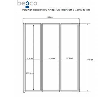 БАННА ФІРАНКА BESCO АМБІЦІЇ 3 130Х140