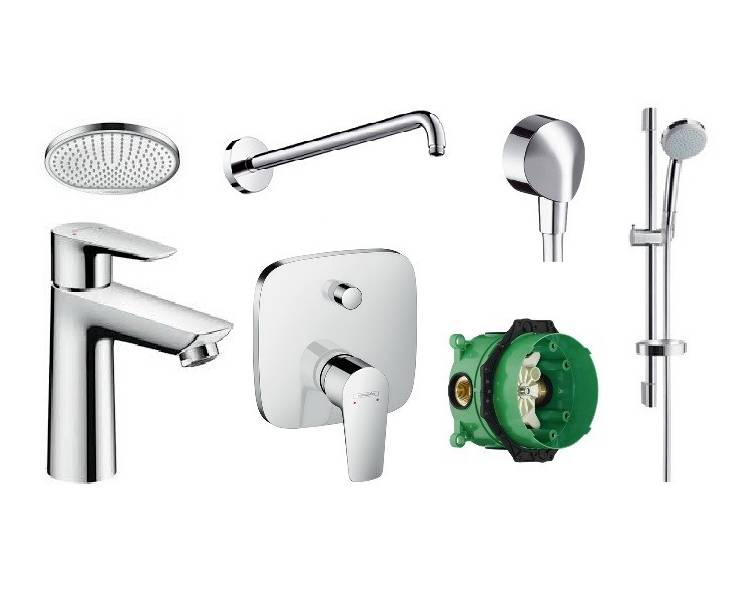 Набор смесителей скрытого монтажа Hansgrohe Talis E