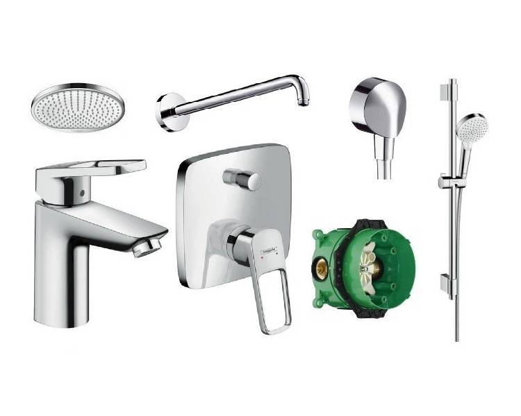 Набор смесителей скрытого монтажа Hansgrohe Logis Loop