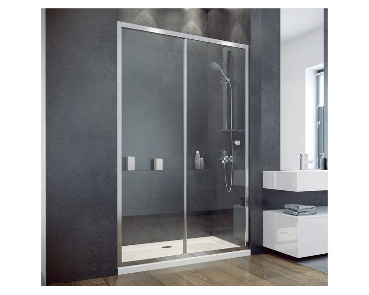 Душові двері BESCO DUO СЛАЙД 140Х195 см.