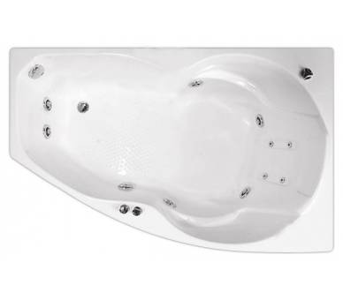 Гідромасажна ванна Тритон Breeze 150*96 зліва