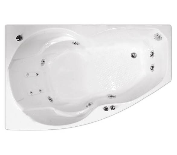 Гідромасажна ванна Тритон Breeze 150*96 праворуч