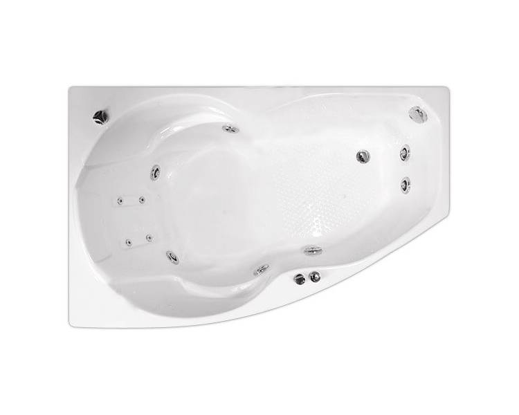 Гідромасажна ванна Тритон Breeze 150*96 праворуч