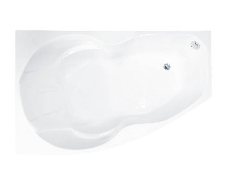 Акрилова ванна Тритон Breeze 150 * 96 праворуч
