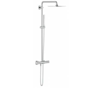 Euphoria XXL 230 Душова система з настінним терморегулятором, хромований