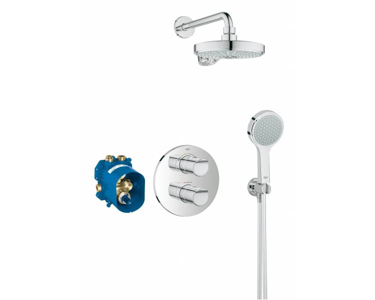 Grohtherm 2000 Душевой набор с термостатом и верхнем душем 