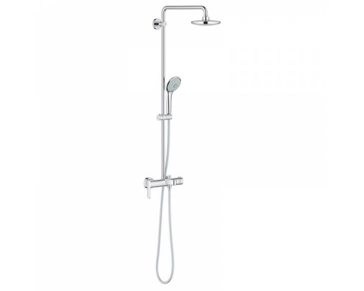 Система ейфорії 180 Душова система з змішувачем для ванни, одноважільна, настінна установка