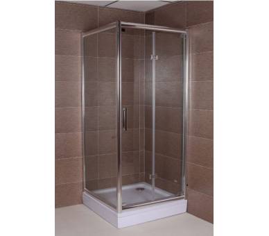 Душовий кут квадратний BI-FOLD (900*900*1900), BF9090Q (Tr)