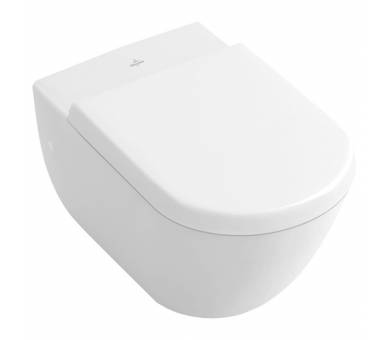 Комплект VERITY DESIGN: підвісний туалет, БЕЗ ОБІДКА 37 * 56 см, горизонтальний спуск, сидіння QuickRelease і SoftClosing , біли