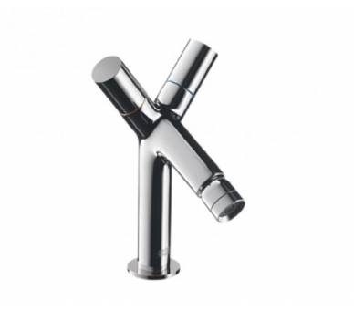 Міксер HANSGROHE Axor Starck на біде (сатинокс) - роги