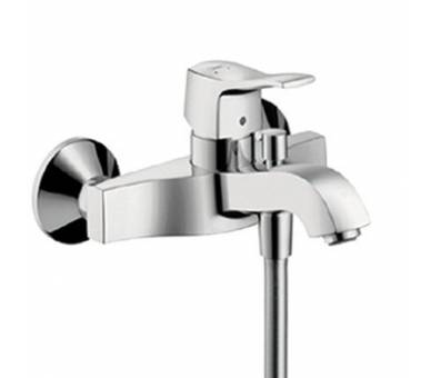 Metris Classic Смеситель для ванны, однорычажный, (шлиф.никель) 