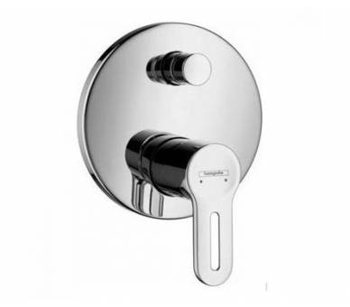 Metropol S - смеситель на ванну врезной (матовый хром ) HANSGROHE 14465880 