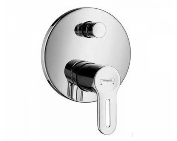 Metropol S - смеситель на ванну врезной (матовый хром ) HANSGROHE 14465880 