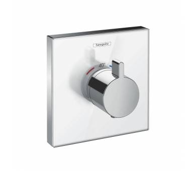 ShowerSelect Highflow Термостат с высокой прускной способностью, скрытый монтаж, белый/хром 