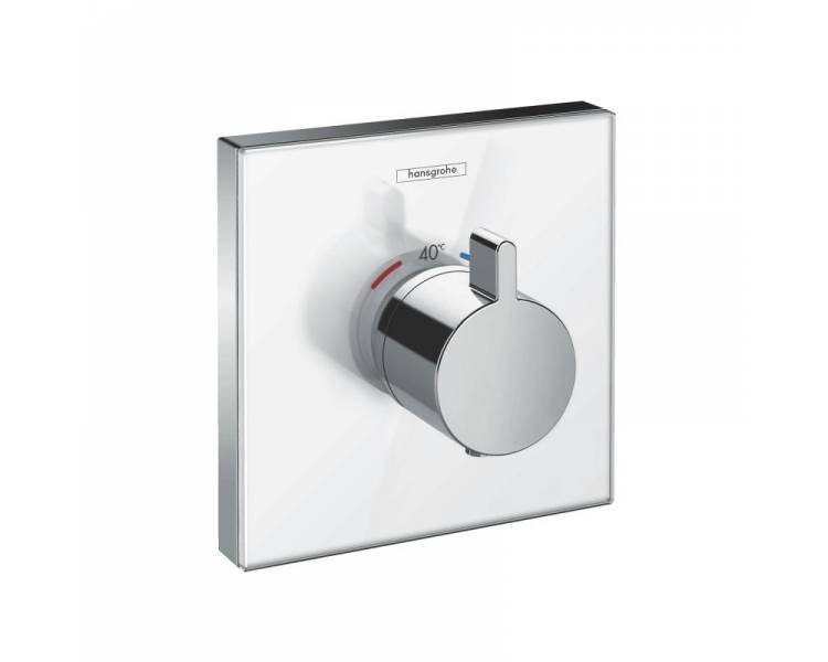 ShowerSelect Highflow Термостат с высокой прускной способностью, скрытый монтаж, белый/хром 
