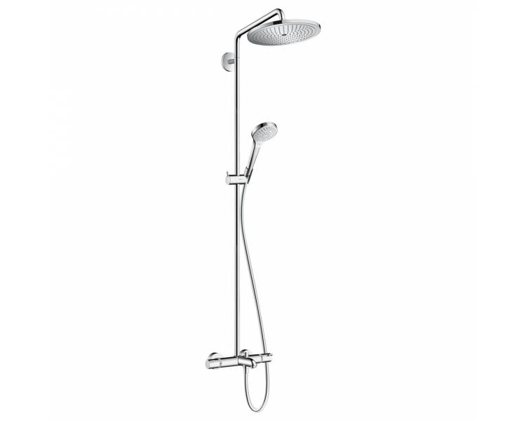 Croma Select 280 Air 1jet Showerpipe Душевая система для ванны с термостатом, хром 