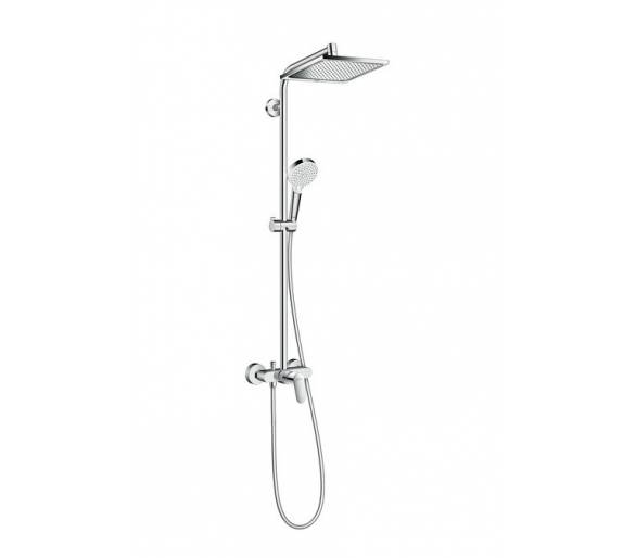 Душова система Crometta E 240 1jet Shower Shower з одноважільним краном, хромована