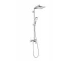 Душова система Crometta E 240 1jet Shower Shower з одноважільним краном, хромована