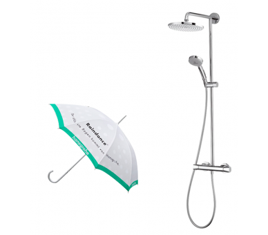 Showerpipe Verso 240 Душевая система с термостатом+зонт 