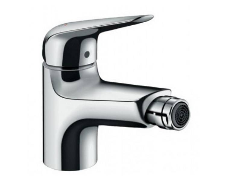 Novus Bidet mixer 70, одноважільний, з зливною гарнітурою, хромований