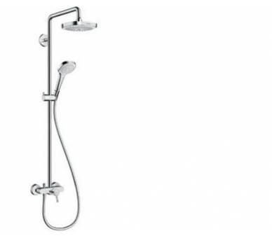 Croma Select E 180 2jet Showerpipe Душевая система, цв белый хром 