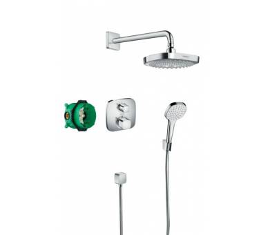 ShowerSet Croma Виберіть душовий набір E/Ecostat E (верхній, ручний душ, ibox, термостат)