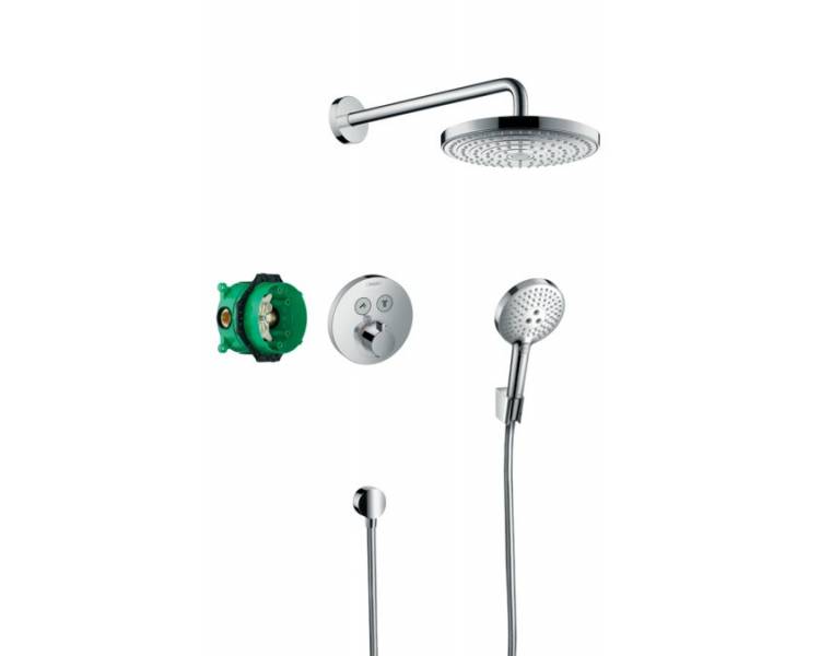 ShowerSet Raindance Select S/ShowerSelect S Душевой набор (верхний, ручной душ, ibox, термостат) 