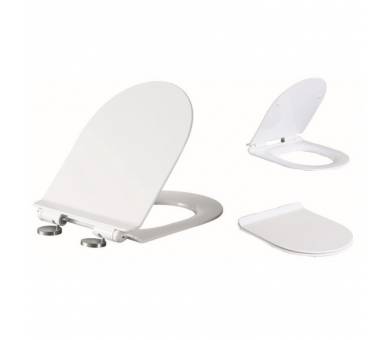 AMADEUS сиденье для унитаза SLIM твердое слоу клоуз метал крепл 