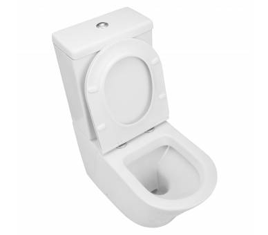 NEMO Компакт напольный 71x36x85см гор. выпуск, нижний подвод,бачок 3/6л, сиденье твердое Slim slow-closing