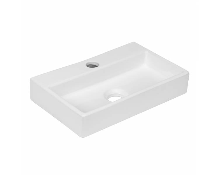 VOLLE умывальник 380x240x70mm прямоугольный с отверстием под смеситель 