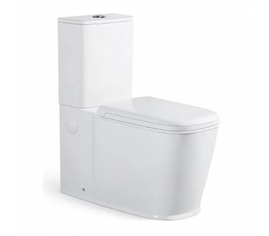 PUERTA RIM компакт 690*380*790мм, гор. выпуск, нижний подвод, бачок 3/6л, сиденье твердое slow-closing 