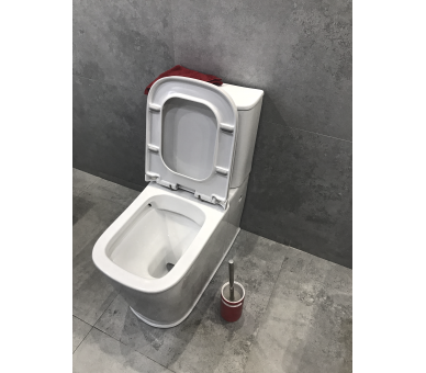 PUERTA RIM компактний 690*380*790мм, гора. розетка, нижній вкладиш, бак 3/6л, тверде сидіння, що повільно закривається