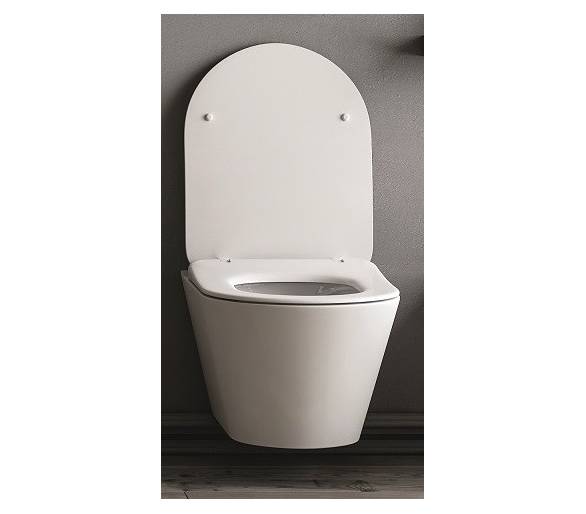 AIVA Rimless 560*385 *370 mm унитаз подвесной с сидением Slim slow-closing