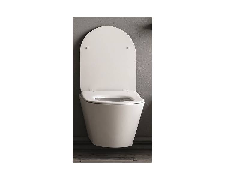 AIVA Rimless 560*385 *370 mm унитаз подвесной с сидением Slim slow-closing