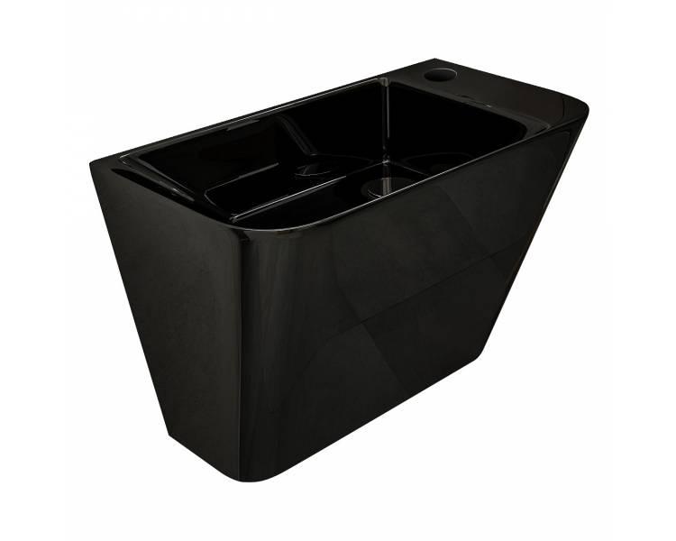 TEO black умывальник 50*28*35см моноблок подвесной 