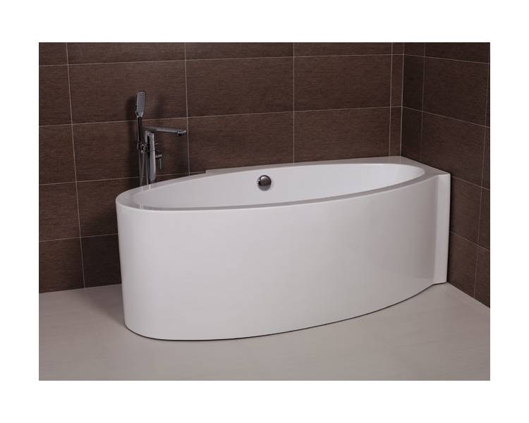 Окремо стоїть акрилова ванна AW1048R 173*91 з правим сифоном