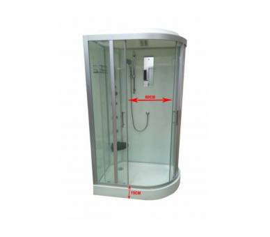 Купить душевой бокс Veronis BN-5-120 120*80 см бесплатная доставка по Украине