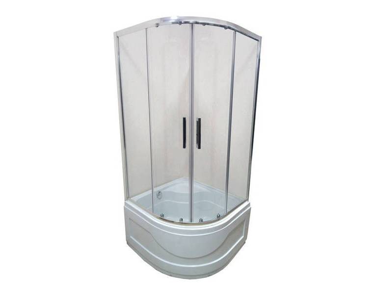 Душова кабіна Veronis KV-3-90 90x90 прозора
