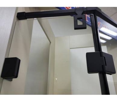 Душевая кабина VERONIS KN-10-90 BLACK 90х90 с поддоном
