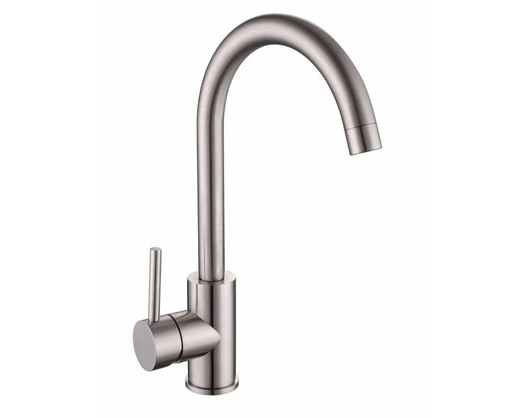 LOTTA смеситель для кухни 55401-SS, сталь, 35 мм 