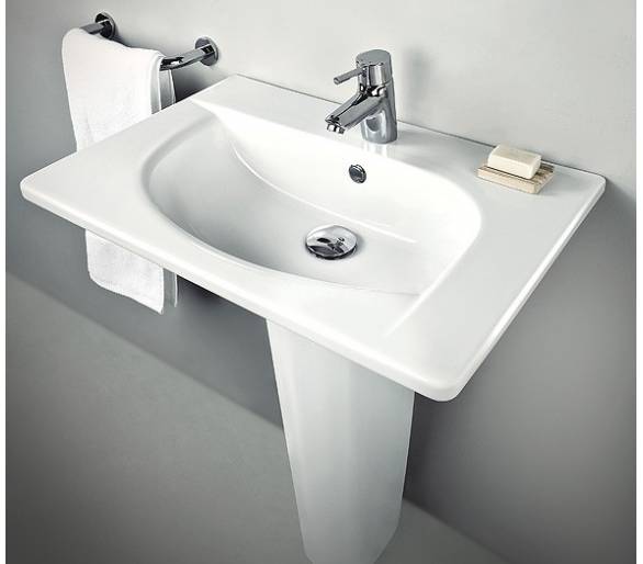 Умивальник TAORMINA ARCH 65х45 глянець. Білий