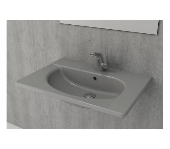 Умивальник TAORMINA ARCH 65х45 сірий