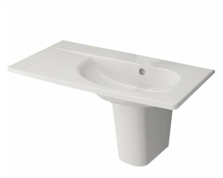 Умивальник TAORMINA ARCH 85х45 глянсовий білий