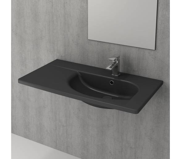 Умывальник TAORMINA ARCH 85х45 мат. антрацит