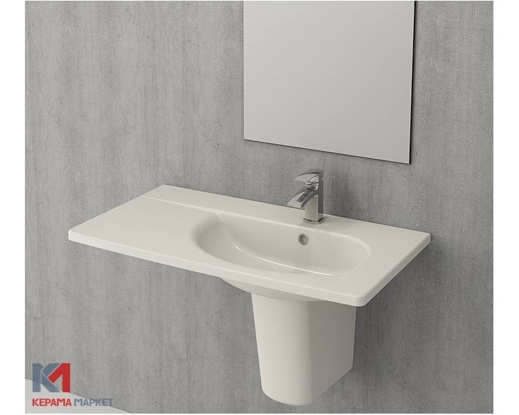 Умивальник TAORMINA ARCH 85х45 мат. Ванілі