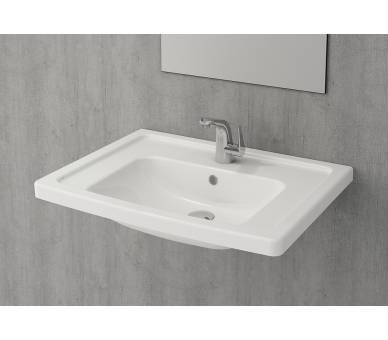 Умивальник TAORMINA PRO 65х49 глянець. Білий