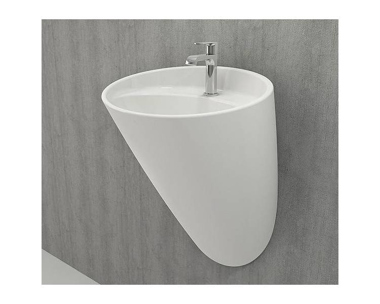 Умывальник VENEZIA MONOBLOCK глянец. белый