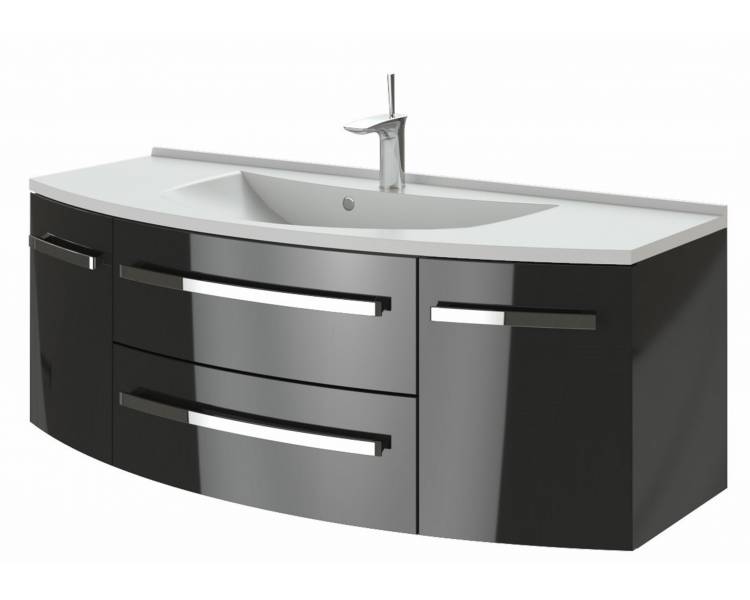 Тумба Vanessa VN-120 черная