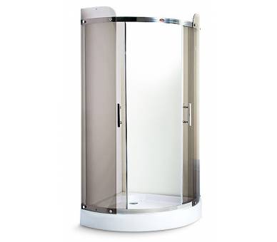 Душевая кабина MIRACLE TS 3014 100х100 чайное стекло